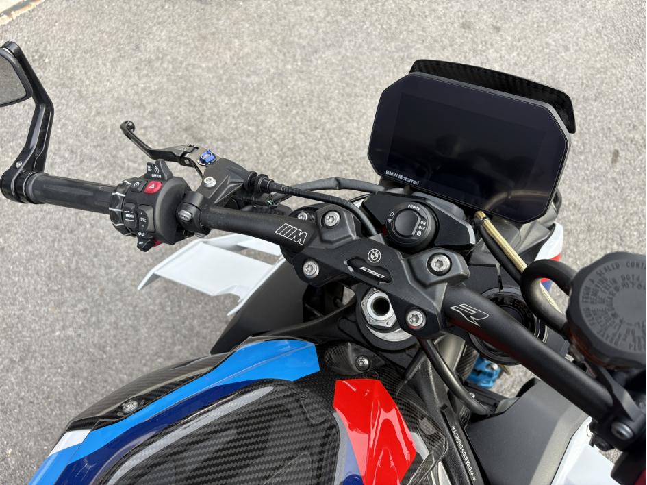 BMW M 1000R Competition Blanche Jantes Carbone