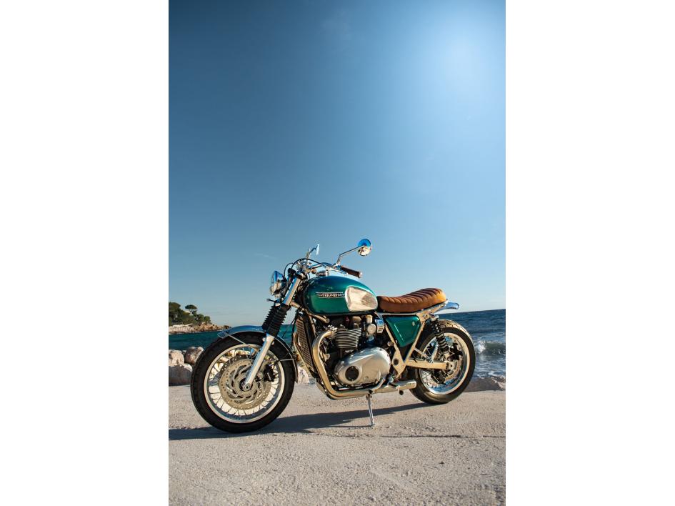 TRIUMPH BONNEVILLE T120 FCR RIDE N CHROME